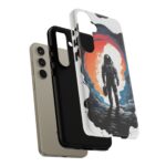Astronaut Case, Tough Phone Cover, Galaxy Art Protector, Space Lover Gift, Unique Mobile Accessory