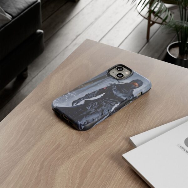 Artistic Phone Case, Ninja Aesthetic, Unique Smartphone Cover, Adventurous Spirit