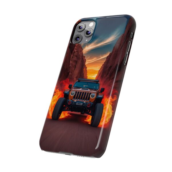 Adventure Jeep Slim Phone Case - Perfect for Off-Road Enthusiasts