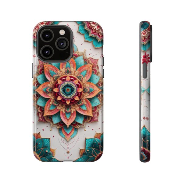 Mandala Phone Case, Colorful Floral Design, Bohemian Style, Tough Cases, Gift for Her
