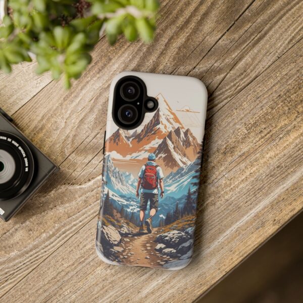 Adventure Phone Case, Mountain Hiking Phone Cover, Outdoor Enthusiast Gift, Nature Lover Accessory, Travel Cell Phone Protector