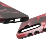 Red Urban Warrior Phone Case for Gamers & Action Fans