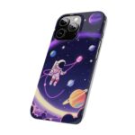 Space Astronaut Slim Phone Case