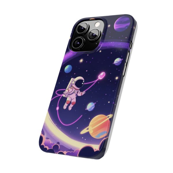 Space Astronaut Slim Phone Case
