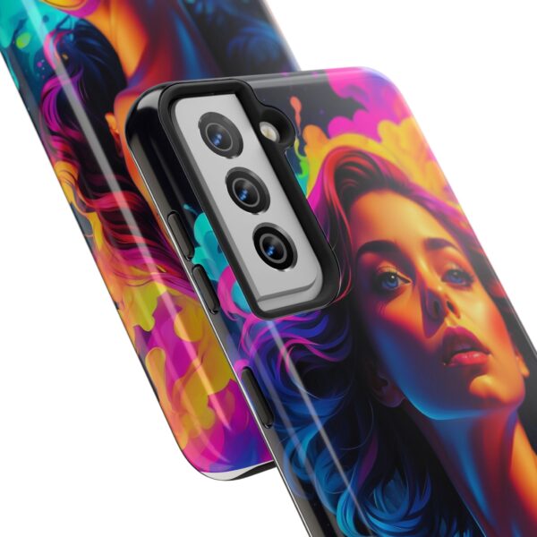 Vibrant, Colorful Woman Design - Tough Phone Case