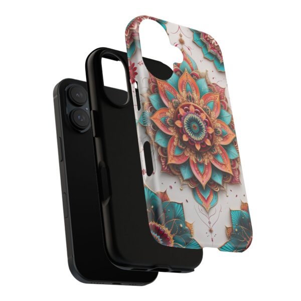 Mandala Phone Case, Colorful Floral Design, Bohemian Style, Tough Cases, Gift for Her