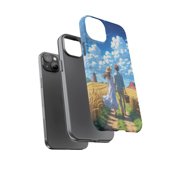 Couple Phone Case – Romantic Landscape Design