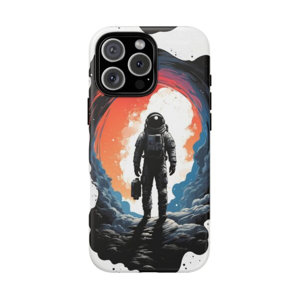 Astronaut Case, Tough Phone Cover, Galaxy Art Protector, Space Lover Gift, Unique Mobile Accessory
