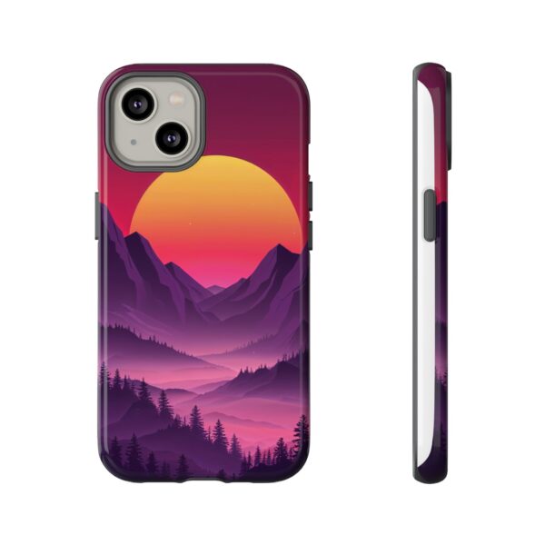 Mountain Sunset Phone Case - Tough Cases for Nature Lovers