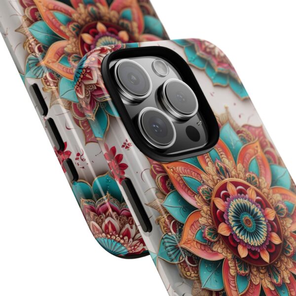 Mandala Phone Case, Colorful Floral Design, Bohemian Style, Tough Cases, Gift for Her