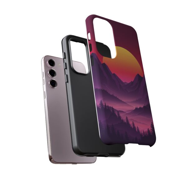 Mountain Sunset Phone Case - Tough Cases for Nature Lovers