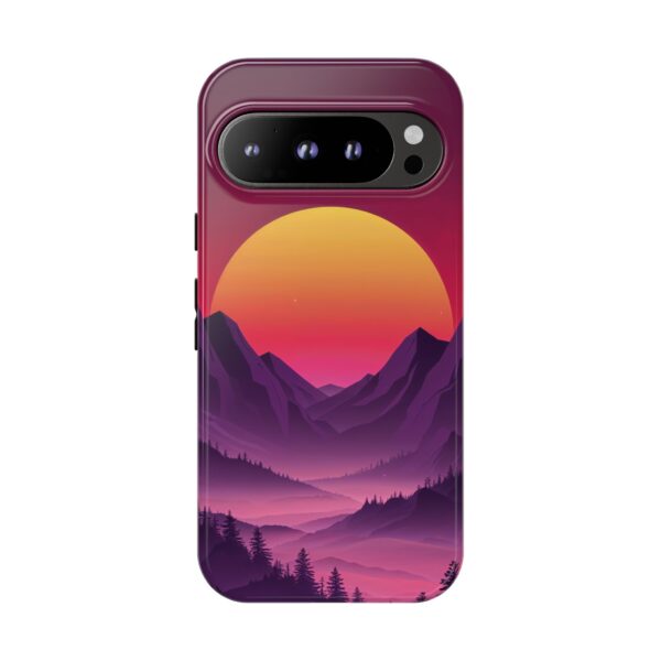 Mountain Sunset Phone Case - Tough Cases for Nature Lovers