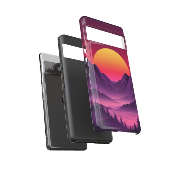 Mountain Sunset Phone Case - Tough Cases for Nature Lovers