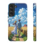 Couple Phone Case – Romantic Landscape Design