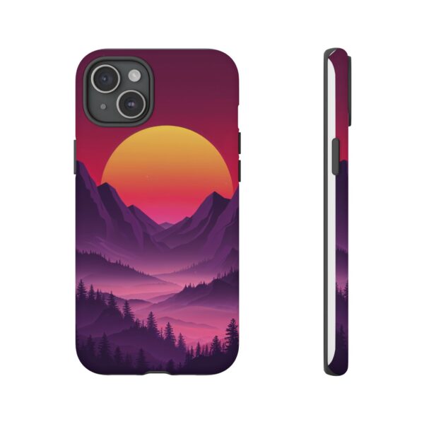 Mountain Sunset Phone Case - Tough Cases for Nature Lovers
