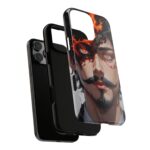 Fiery Design, Anime Style, Unique Cell Phone Accessory, Strong and Stylish