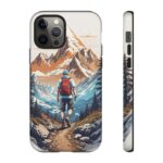 Adventure Phone Case, Mountain Hiking Phone Cover, Outdoor Enthusiast Gift, Nature Lover Accessory, Travel Cell Phone Protector