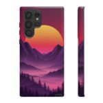 Mountain Sunset Phone Case - Tough Cases for Nature Lovers