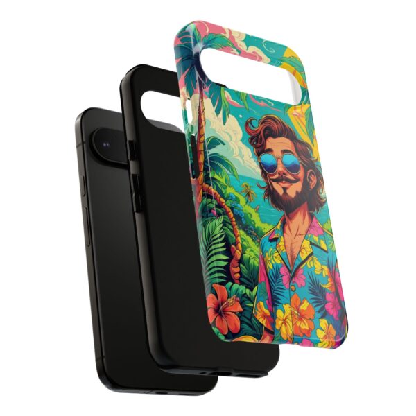 Stylish Hawaiian Tough Phone Case - Perfect for Trendsetters & Everyday Use