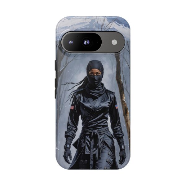 Artistic Phone Case, Ninja Aesthetic, Unique Smartphone Cover, Adventurous Spirit