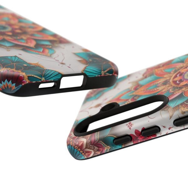Mandala Phone Case, Colorful Floral Design, Bohemian Style, Tough Cases, Gift for Her