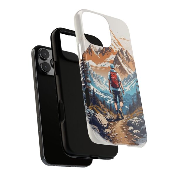 Adventure Phone Case, Mountain Hiking Phone Cover, Outdoor Enthusiast Gift, Nature Lover Accessory, Travel Cell Phone Protector