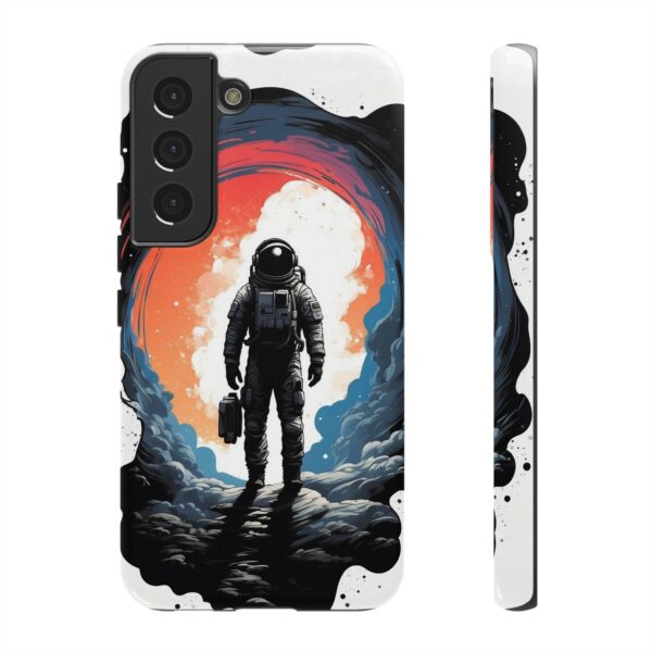 Astronaut Case, Tough Phone Cover, Galaxy Art Protector, Space Lover Gift, Unique Mobile Accessory