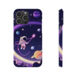 Space Astronaut Slim Phone Case