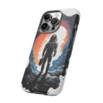 Astronaut Case, Tough Phone Cover, Galaxy Art Protector, Space Lover Gift, Unique Mobile Accessory