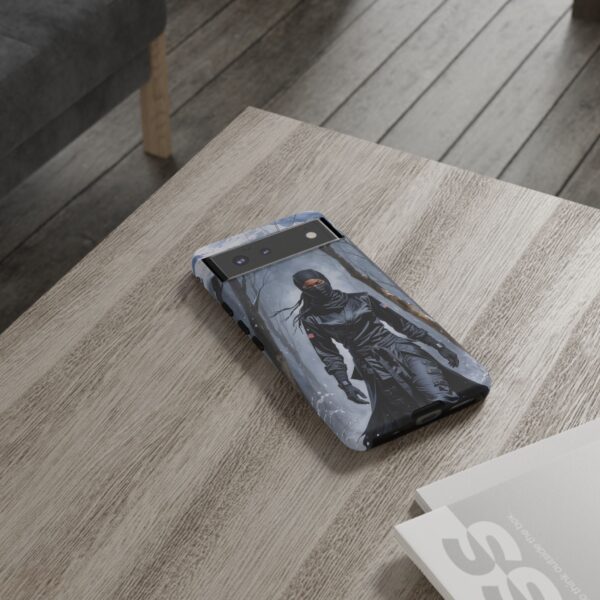 Artistic Phone Case, Ninja Aesthetic, Unique Smartphone Cover, Adventurous Spirit