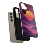 Mountain Sunset Phone Case - Tough Cases for Nature Lovers