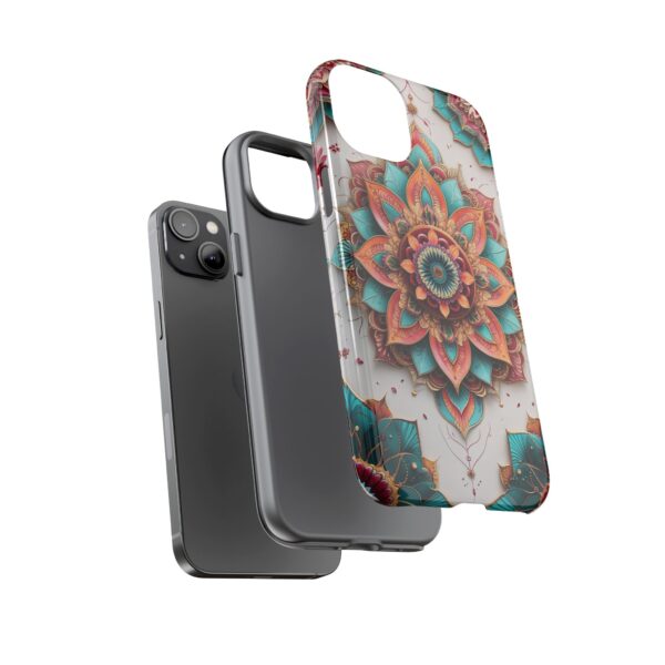 Mandala Phone Case, Colorful Floral Design, Bohemian Style, Tough Cases, Gift for Her