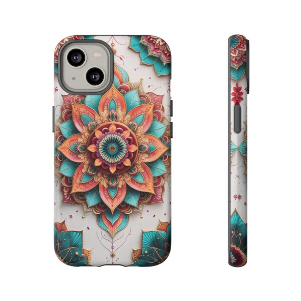 Mandala Phone Case, Colorful Floral Design, Bohemian Style, Tough Cases, Gift for Her