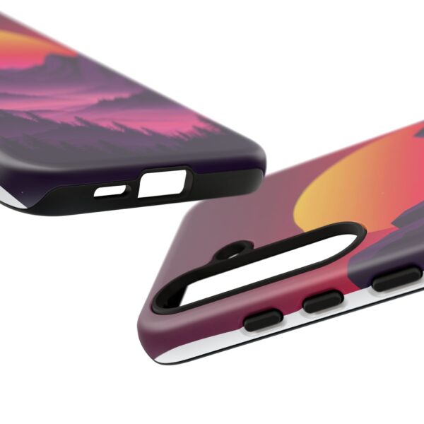 Mountain Sunset Phone Case - Tough Cases for Nature Lovers