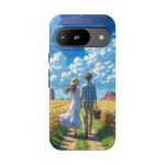Couple Phone Case – Romantic Landscape Design