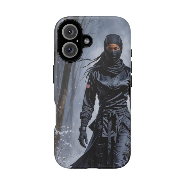 Artistic Phone Case, Ninja Aesthetic, Unique Smartphone Cover, Adventurous Spirit