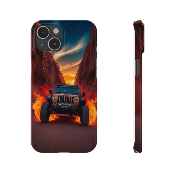 Adventure Jeep Slim Phone Case - Perfect for Off-Road Enthusiasts