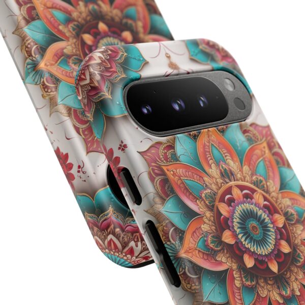 Mandala Phone Case, Colorful Floral Design, Bohemian Style, Tough Cases, Gift for Her