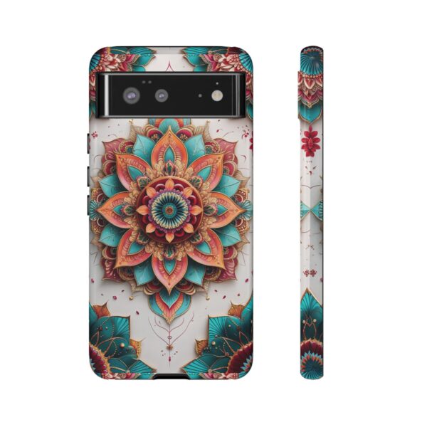 Mandala Phone Case, Colorful Floral Design, Bohemian Style, Tough Cases, Gift for Her