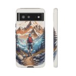 Adventure Phone Case, Mountain Hiking Phone Cover, Outdoor Enthusiast Gift, Nature Lover Accessory, Travel Cell Phone Protector