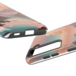 Mountain Reflection Tough Phone Case - Nature-Inspired Design for Adventurers