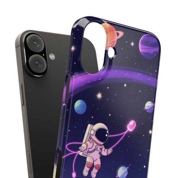 Space Astronaut Slim Phone Case