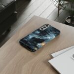 Stormy Seas Tough Phone Case - Pirate Ship Design