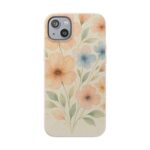 Floral Biodegradable Phone Case - Eco-Friendly Nature Design