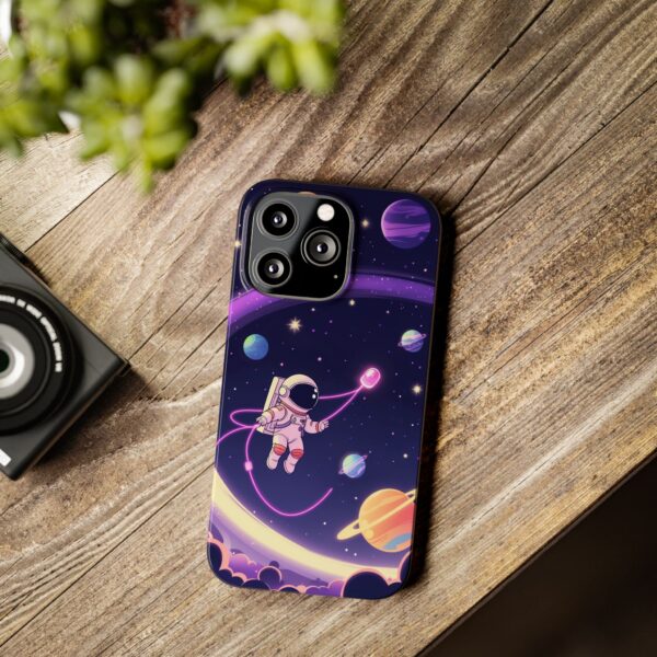 Space Astronaut Slim Phone Case