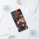 Fiery Design, Anime Style, Unique Cell Phone Accessory, Strong and Stylish