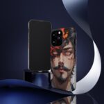 Fiery Design, Anime Style, Unique Cell Phone Accessory, Strong and Stylish