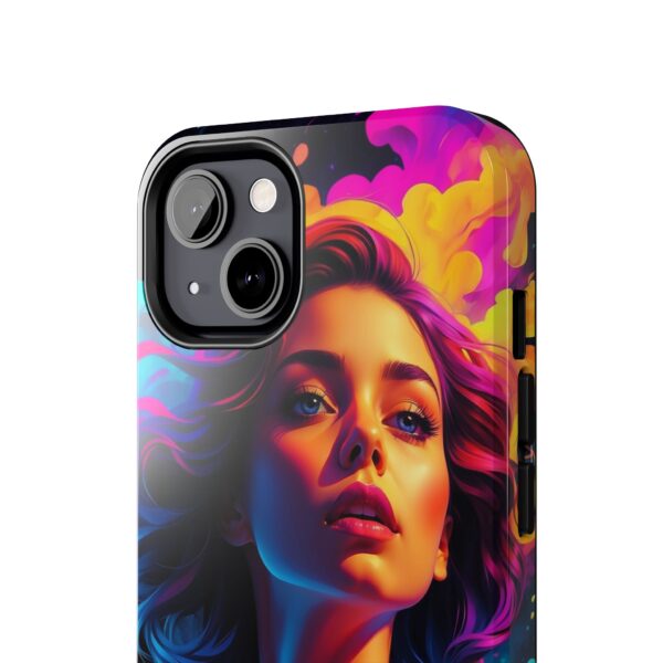 Vibrant, Colorful Woman Design - Tough Phone Case