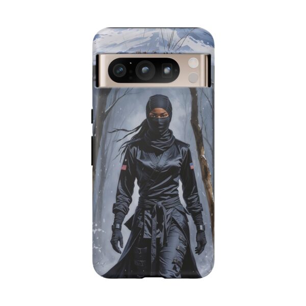Artistic Phone Case, Ninja Aesthetic, Unique Smartphone Cover, Adventurous Spirit
