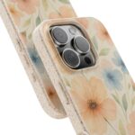 Floral Biodegradable Phone Case - Eco-Friendly Nature Design